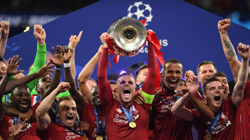 đội bóng vô địch Champions League