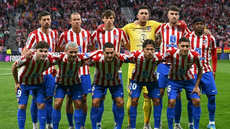 Đội bóng vô địch La Liga nhiều nhất Atletico Madrid