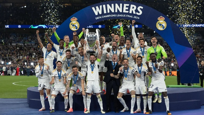 Đội bóng vô địch La Liga nhiều nhất Real Madrid 